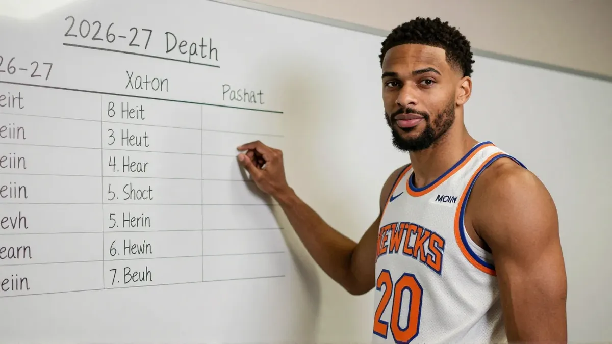 New York Knicks 2026-27 Depth Chart Unveiled After Free Agency